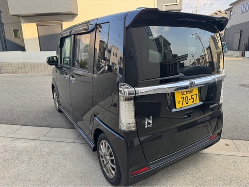 Nboxカスタム平成24年G.Lパッケージ車検9年の8月まで (アスカ) 大阪のN