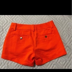Calvin Klein レディースオレンジ ショートパンツ サイズ0の画像