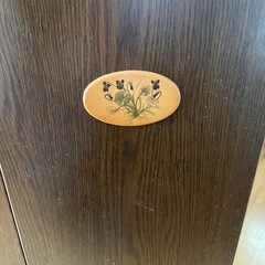 【無料】レンジ台　米びつ付の画像