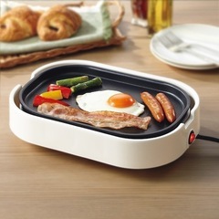 ニトリ ミニホットプレートグリル [たこ焼きプレート無い]の画像