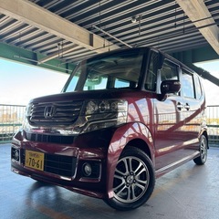 ☆ホンダNボックスカスタム GLパッケージ 車検付き 即乗り 込み20万円☆の画像
