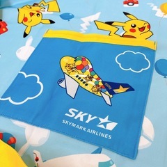 スカイマーク⭐︎ピカチュウジェットエプロンの画像