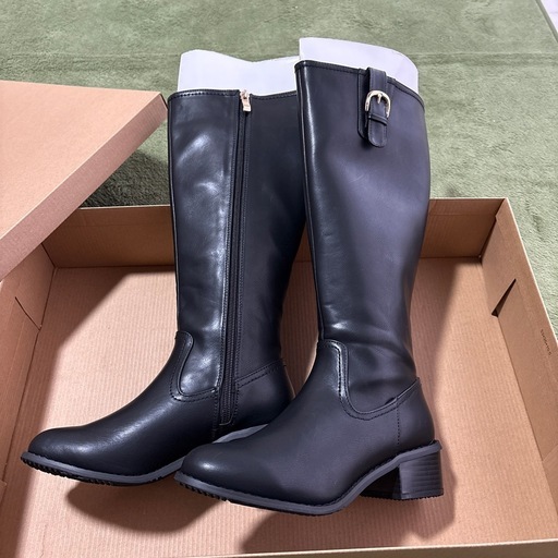 ロングブーツ (まち) 倉敷の靴《ブーツ》の中古あげます・譲ります