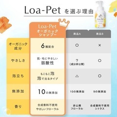 ロアペット ペット用オーガニックシャンプー／400mL／国産国産／10の無添加⭐️新品未開封の画像