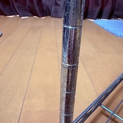 (受渡し先決定しました)スチールラック(サビや汚れあります)の画像