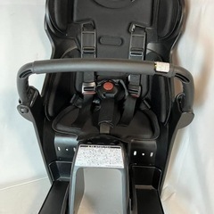 ハイディー純正自転車用チャイルドシート ブラック カモフラージュカバー付きの画像