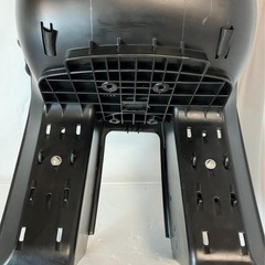 ハイディー純正自転車用チャイルドシート ブラック カモフラージュカバー付きの画像