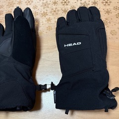 【新品未使用】HEAD スノーボードグローブ黒　Mサイズの画像