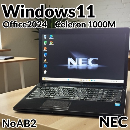 ⭐️Windows11⭐️Office2024⭐️NECノートパソコン VersaPro Celeron