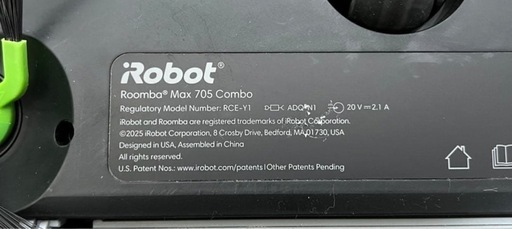 ルンバ Roomba Max 705 Combo ロボット + AutoWash