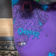 Burton Chopper キッズボード 115cm バートンビンディング付きの画像