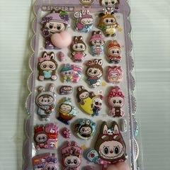 新作✨ラブブぷりぷりおしりシールの画像