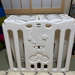 ①折りたたみサークル ベビーアイランドDXの画像