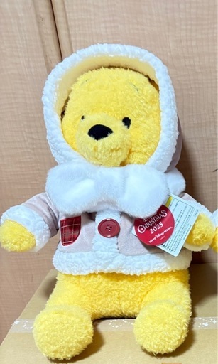 プーさん 2025年クリスマス仕様 (うさぎ) 新河岸のおもちゃ