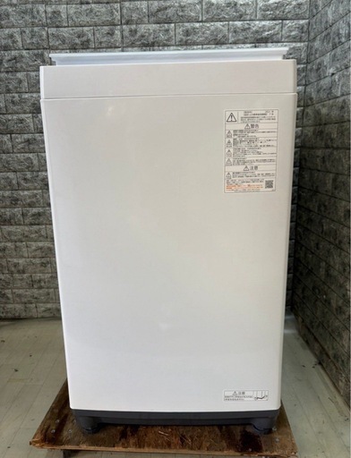 東芝　全自動洗濯機　ZABOON　6.0kg　AW-6DH1　2021年製