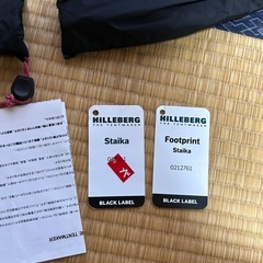 ヒルバーグ　HILLEBERG スタイカ　STAIKA フットプリント　テントの画像