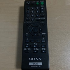 DVDプレーヤー　SONY DVP-SR20の画像