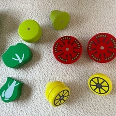 木製　おままごとセットの画像