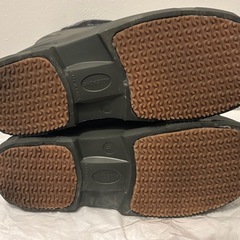 防寒ラバー長靴　オリーブドラブ色の画像