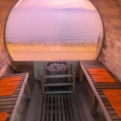 【滋賀発】中古バレルサウナ サウナヒーター付き　　の画像