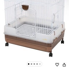 うさぎ用ケージ＋トイレセット／引き取り限定の画像