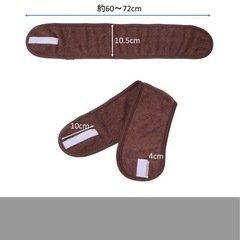 【2/8までにお引き取り可能な方限定】エステ/ターバン/ダークブラウンの画像