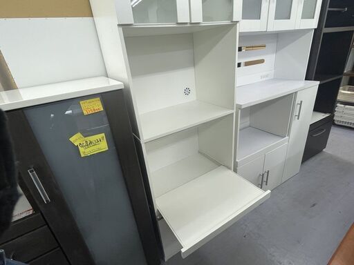 レンジボード ニトリ フォルムN  ホワイト レンジ台 白 幅60×奥行40×高さ178cm 札幌市手稲区