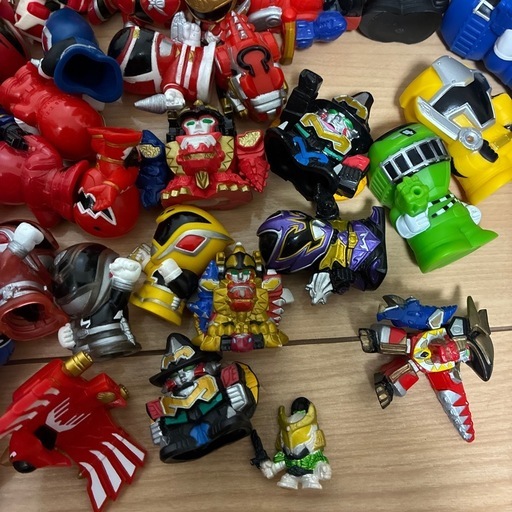 スーパー戦隊　指人形