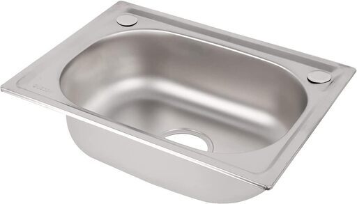 シンク ステンレス B品 台所 キッチン 簡易 流し台 屋台 BBQ アウトドア用品 (60x40cm) ③