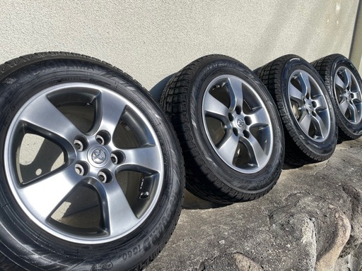 スタッドレスタイヤ、ホイール4本セット 215/60R16