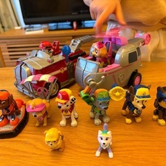 パウパトロールおもちゃセットの画像