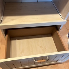 【美品】フレンチカントリー風レンジ台の画像