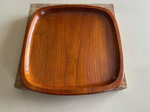未使用】昭和レトロ 一枚板 木製盆 (いのくみ) 梶が谷の食器《その他
