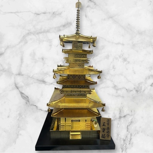 【ドリーム池田店♪ジモティ割対象】 国宝薬師寺/3重塔/置物/42640