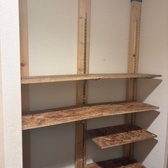 木製　シェルフの画像