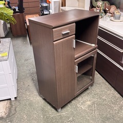 A2037🌟配送設置可🙌キッチンボード　レンジ台　キッチン収納🌟の画像