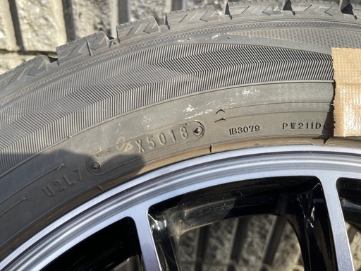 WINTERMAXX 245/50R18 深溝 & Lofida XM14 美品