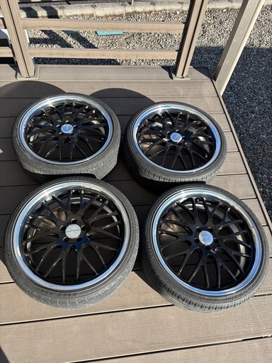 WORK グノーシス 19インチ PCD100プリウス等 (masato) 十九条のタイヤ