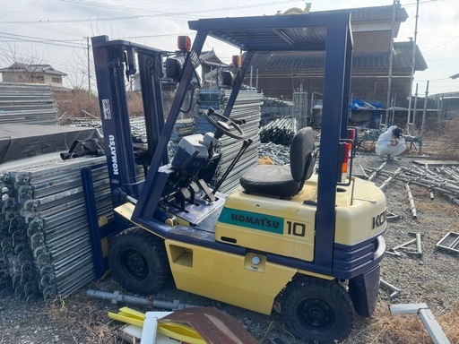 [問い合わせ殺到中お早めに]KOMATSU  フォークリフト1.0t