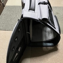 Tresbro     ペット　　犬猫リュック　　猫砂セットの画像