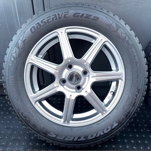 バリ山　スタッドレス　185/65R15 92Q 　トーヨー　TOYO OBSERVE GIZ2 4本セット