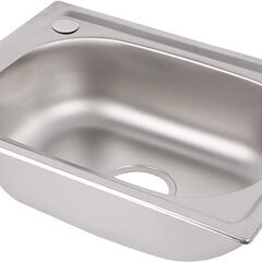 シンク ステンレス B品 台所 キッチン 簡易 流し台 屋台 BBQ アウトドア用品 (60x40cm) ⑥の画像