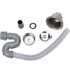 シンク ステンレス B品 台所 キッチン 簡易 流し台 屋台 BBQ アウトドア用品 (60x40cm) ⑥の画像