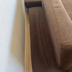 オットマン付き　ソファーベッド  2-3人用の画像