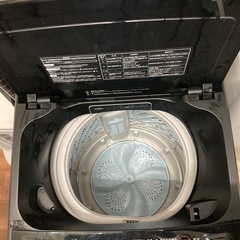 ハイセンス 5．5kg全自動洗濯機 keyword マットブラック HW-G55E7KK  リサイクルショップ宮崎屋　佐土原店　26.1.25の画像
