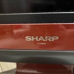 SHARP 液晶カラーテレビ  32V型の画像