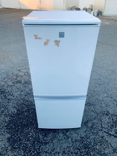 SHARP ノンフロン冷凍冷蔵庫  SJ-14E3-KW