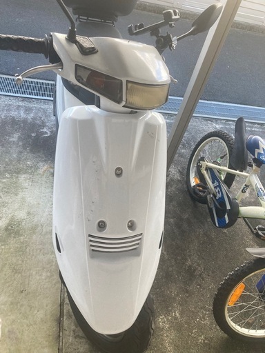 　候補者様とお話し中　アドレスv100