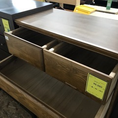 ジャングルジャングル貝塚店　7段チェスト　大容量　天然木　レトロ　貝塚市　二色浜　リサイクルショップの画像