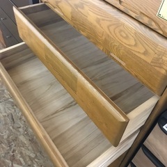 ジャングルジャングル貝塚店　7段チェスト　大容量　天然木　レトロ　貝塚市　二色浜　リサイクルショップの画像